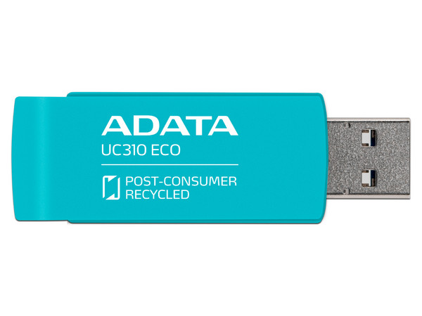 Unidad Flash USB 3.2 ADATA UC310 de 128GB, Color Verde.