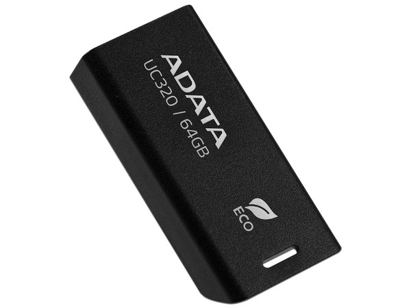 Memoria USB ADATA UC320 de 64GB, USB 3.2. Color Negro.
