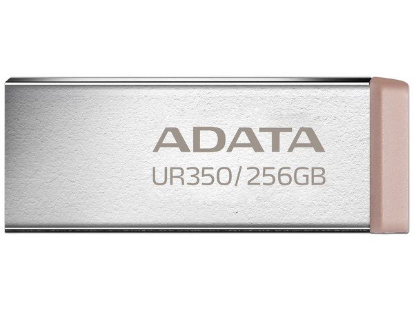 Unidad Flash USB 3.2 Adata UR350 de 256 GB, Color Plata.