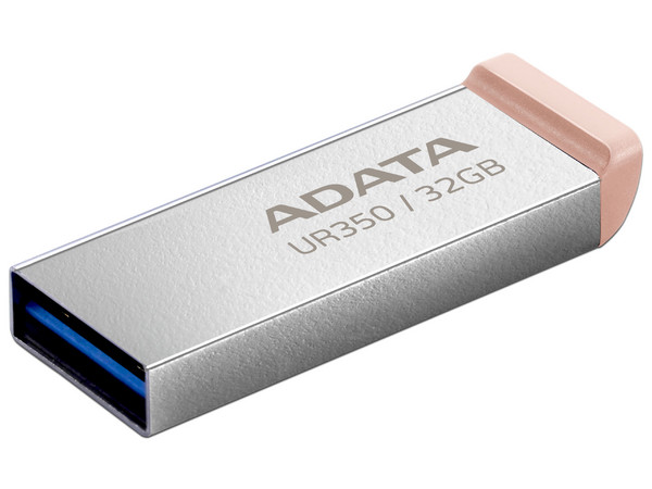 Unidad Flash USB 3.2 Adata UR350 de 32 GB, Color Plata.