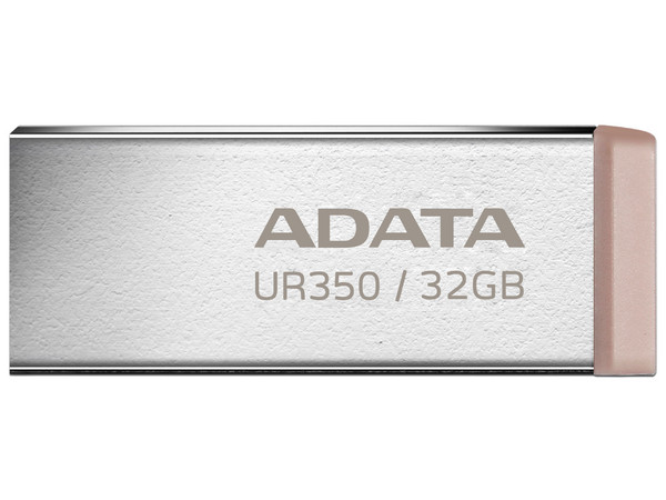 Unidad Flash USB 3.2 Adata UR350 de 32 GB, Color Plata.