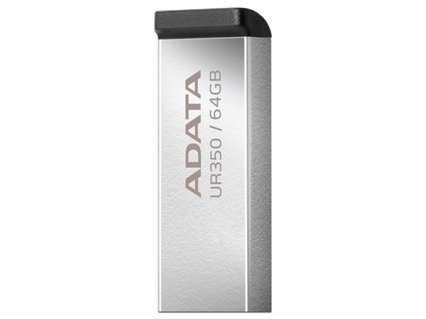 Unidad Flash USB 3.2 Adata UR350-64G-RSR de 64GB, Metálica Resistente al Agua y Polvo.