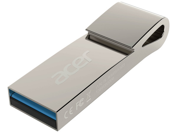 Unidad Flash USB 2.0 Acer UF200 de 64GB. Color Plata.