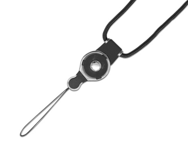 Correa Brobotix 180433-8 para memorias USB, 80cm. Color Negro.