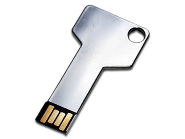 Unidad Flash USB BRobotix de resistente diseño con forma de Llave, de 16GB.