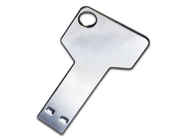 Unidad Flash USB BRobotix de resistente diseño con forma de Llave, de 16GB.