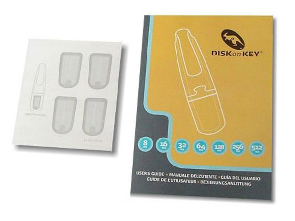 Unidad de almacenamiento portátil DiskOnKey de 64 Mb, USB.