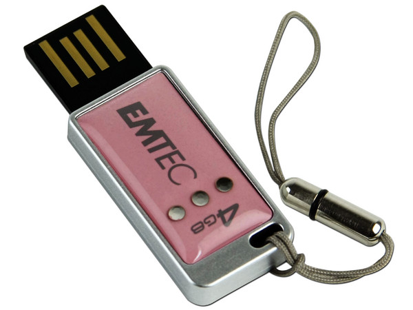Unidad Flash USB 2.0 Emtec S310 Lady Crystal de 4GB