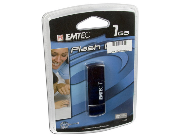 Unidad Flash USB 2.0 Emtec C250 de 1GB