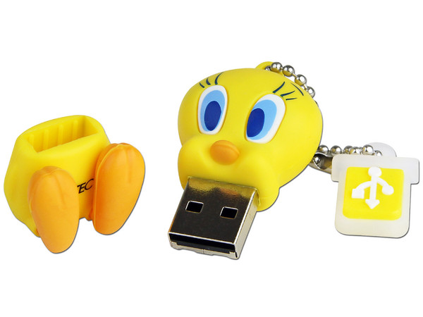 Unidad Flash USB 2.0 Emtec L100 Piolín de 4GB