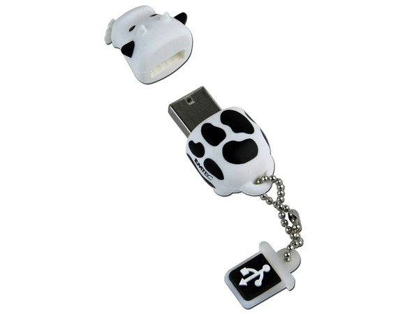 Unidad Flash USB 2.0 Emtec M318 Vaca de 4 GB