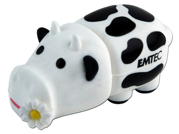 Unidad Flash USB 2.0 Emtec M318 Vaca de 4 GB