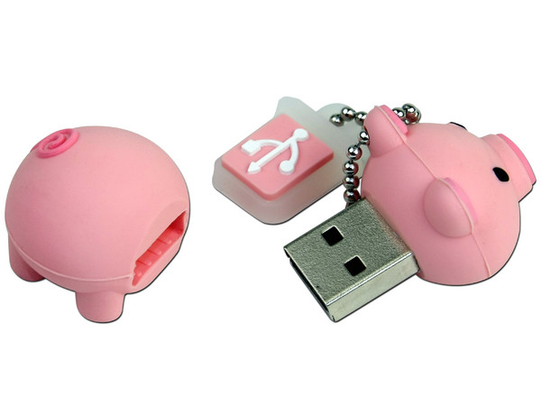 Unidad Flash USB 2.0 Emtec M319 Puerquito de 4GB