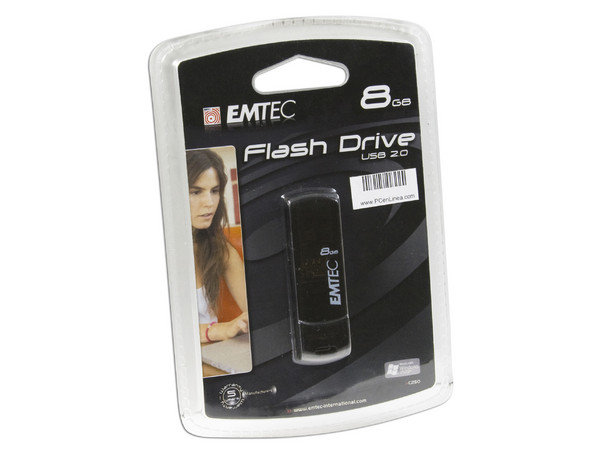 Unidad Flash USB 2.0 Emtec C250 de 8GB   