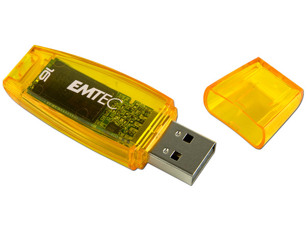 Unidad Flash USB 2.0 Emtec C400 de 16GB