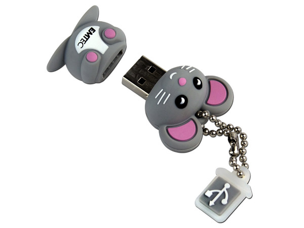 Unidad Flash USB 2.0 Emtec M310 Ratón de 2GB