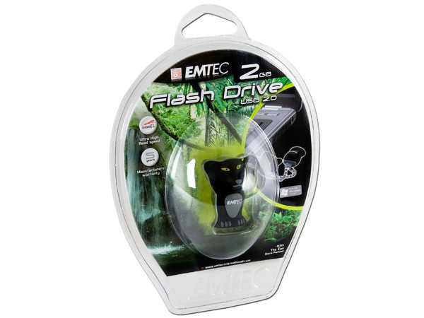 Unidad Flash USB 2.0 Emtec M310 Pantera de 2GB