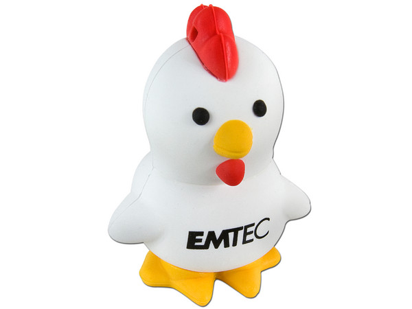 Unidad Flash USB 2.0 Emtec M320 Pollito de 8GB