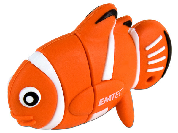 Unidad Flash USB 2.0 Emtec M317 Pez de 4GB