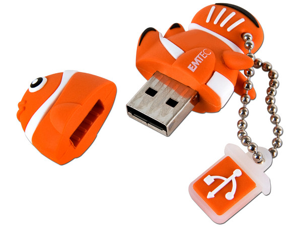 Unidad Flash USB 2.0 Emtec M317 Pez de 4GB