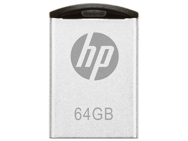 Unidad Flash USB 2.0 HP con Elegante y Moderno Diseño de Metal de 64GB.
