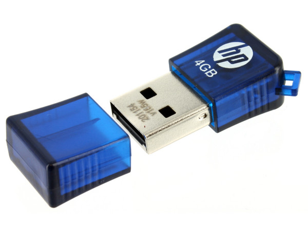 Unidad Flash USB 2.0 Hp v165w de 4GB.