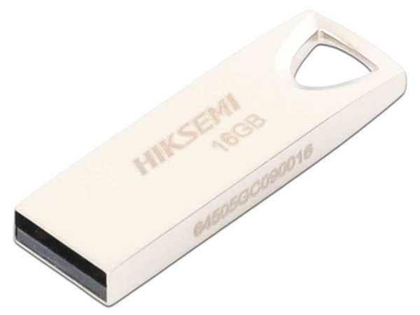 Memoria Flash USB 2.0 Hikvision M200 de 16GB, Color Plata.
