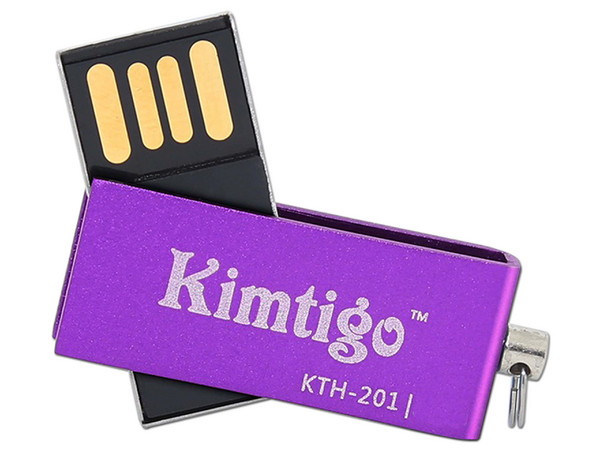 Unidad Flash USB 2.0 Kimtigo KTH-201 de 8GB. Color Morado.