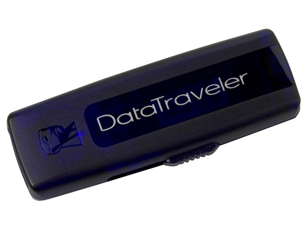 Unidad Flash USB 2.0 Kingston DataTraveler 100 de 2GB. Color Azul