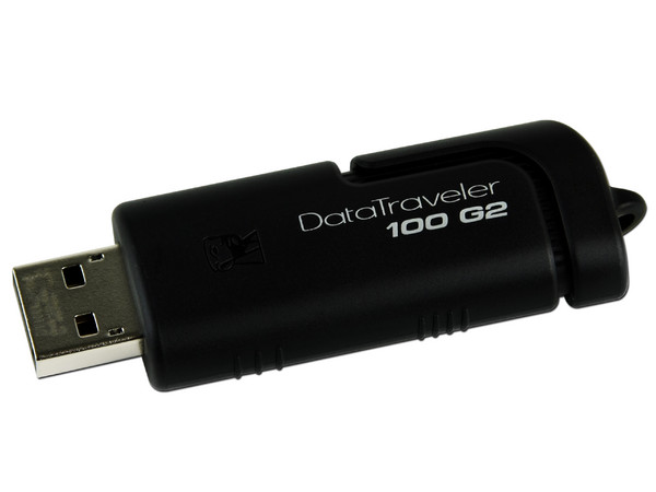 Unidad Flash USB 2.0 Kingston DataTraveler 100 G2 de 16GB.