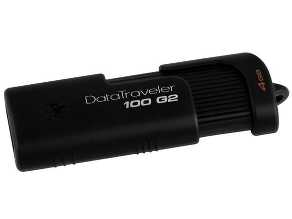 Unidad Flash USB 2.0 Kingston DataTraveler 100 G2 de 4GB.