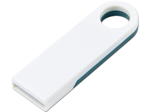 Unidad Flash USB 2.0 Kingston DataTraveler 109 de 8GB. Color Azul Turquesa