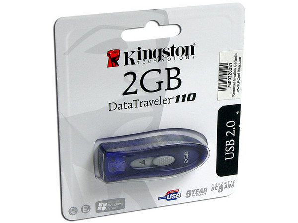 Unidad Flash USB 2.0 Kingston DataTraveler 110 de 2GB