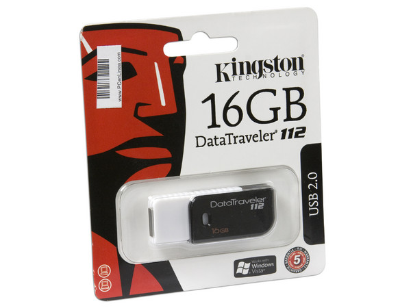 Unidad Flash USB 2.0 Kingston DataTraveler 112 de 16GB