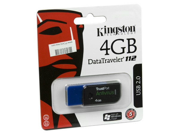 Unidad Flash USB 2.0 Kingston DataTraveler 112 de 4GB