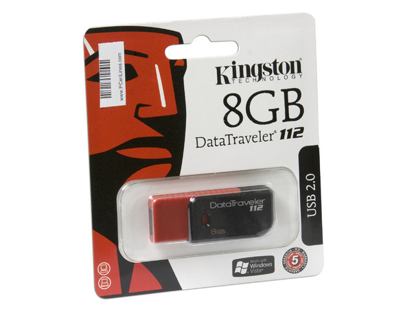 Unidad Flash USB 2.0 Kingston DataTraveler 112 de 8GB