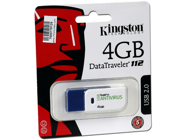 Unidad Flash USB 2.0 Kingston DataTraveler 112 de 4GB