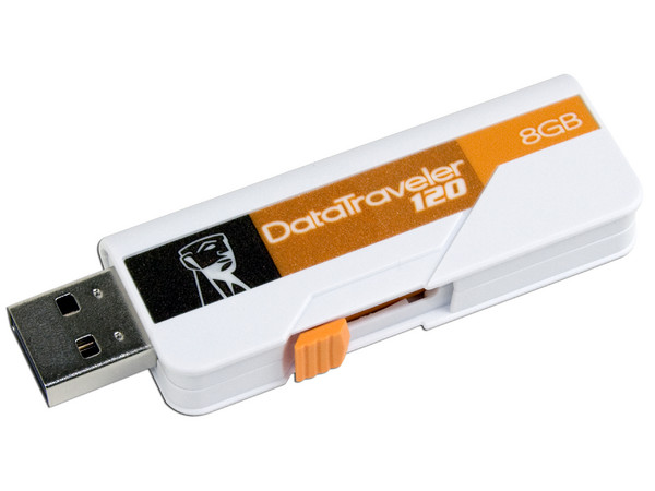 Unidad Flash USB 2.0 Kingston DataTraveler 120 de 8GB