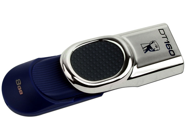 Unidad Flash USB 2.0 Kingston DataTraveler 160 de 8GB