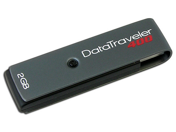 Unidad de almacenamiento portátil Kingston DataTraveler 400 de 2GB, USB 2.0