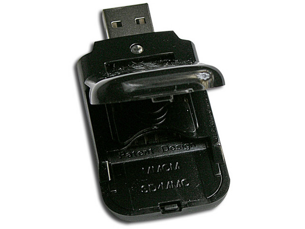 Unidad Flash USB 2.0 Kingston DataTraveler Reader de 2 GB. Lee SD, SDHC, MMC y MMCplus