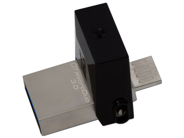 Unidad Flash USB 3.0/microUSB Kingston DataTraveler microDuo OTG de 16 GB.