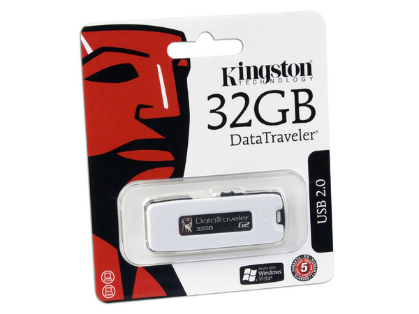 Unidad Flash USB 2.0 Kingston DataTraveler G2 de 32GB