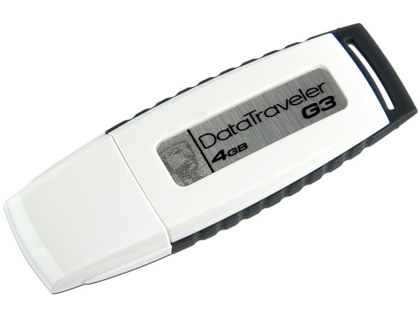 Unidad Flash USB 2.0 Kingston DataTraveler G3 de 4GB.