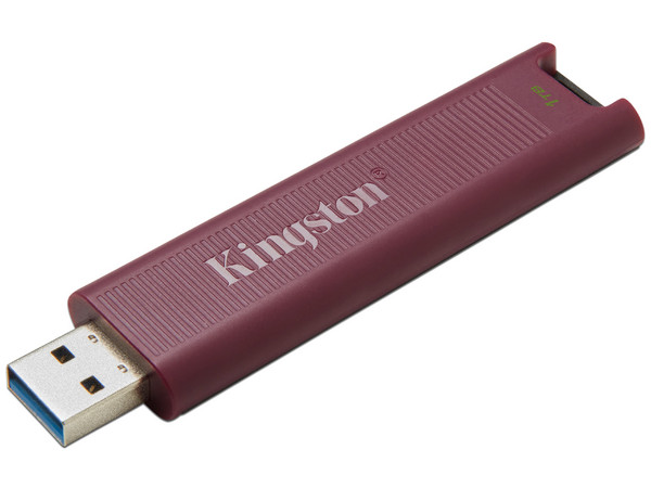 Unidad Flash USB 3.2 Gen 2 Kingston DataTraveler Max de 1TB. Color Rojo.