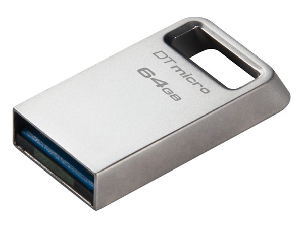 Unidad Flash USB 3.2 Kingston DataTraveler Micro 3.2 de 64 GB.