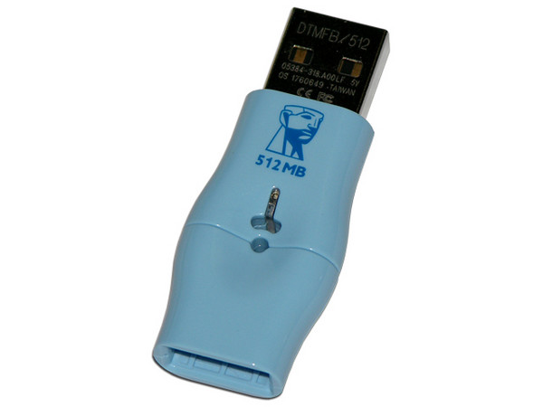 Unidad Flash USB 2.0 Kingston DataTraveler Mini Fun con Juegos. 512 MB
