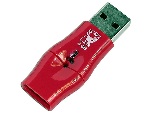 Unidad Flash USB 2.0 Kingston DataTraveler Mini Fun con Juegos, 4GB