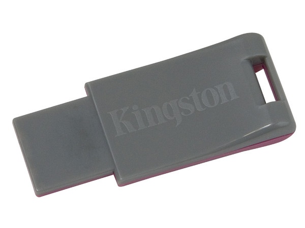 Unidad Flash USB 2.0 Kingston Data Traveler MiniSlim de 4 GB. Color Rosa