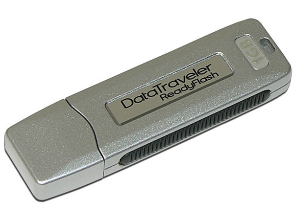 Unidad Flash USB 2.0 Kingston DataTraveler ReadyFlash de 1 GB. compatible con Windows ReadyBoost.